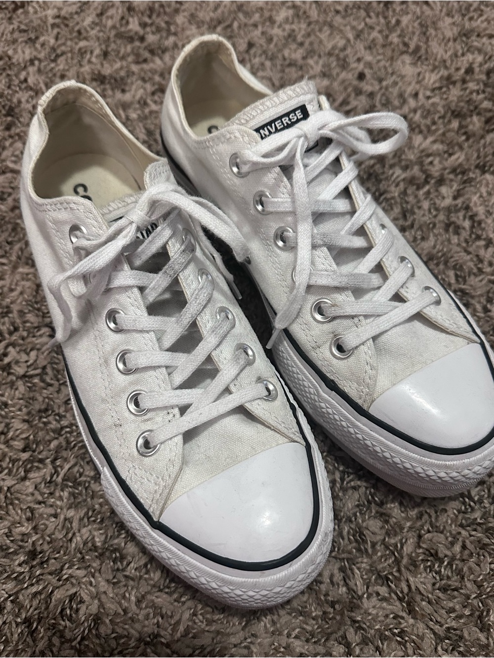 Platform Converse All-Star - White